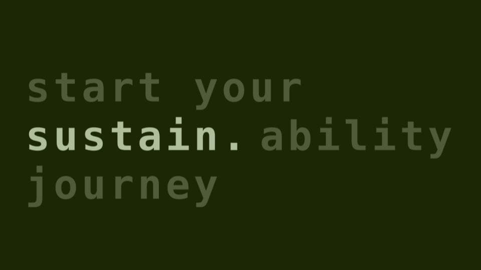 sustain.